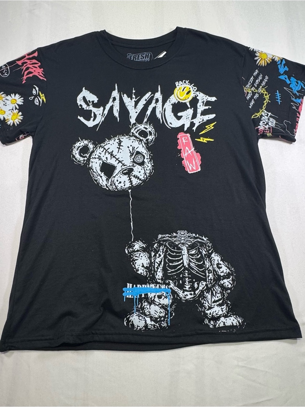 Savage Graphic Tee - Black - Fresh